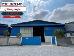 ឃ្លាំងសម្រាប់ជួលនៅចំការដូង / Warehouse for rent at Chamkar Doung